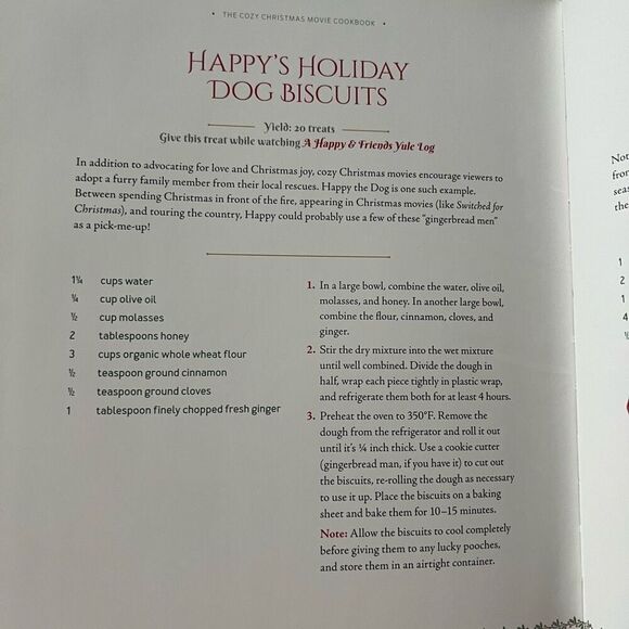 The Cozy Christmas Movie Cookbook Mouthwatering Food to Enjoy by Holly Carpenter - Picture 10 of 15
